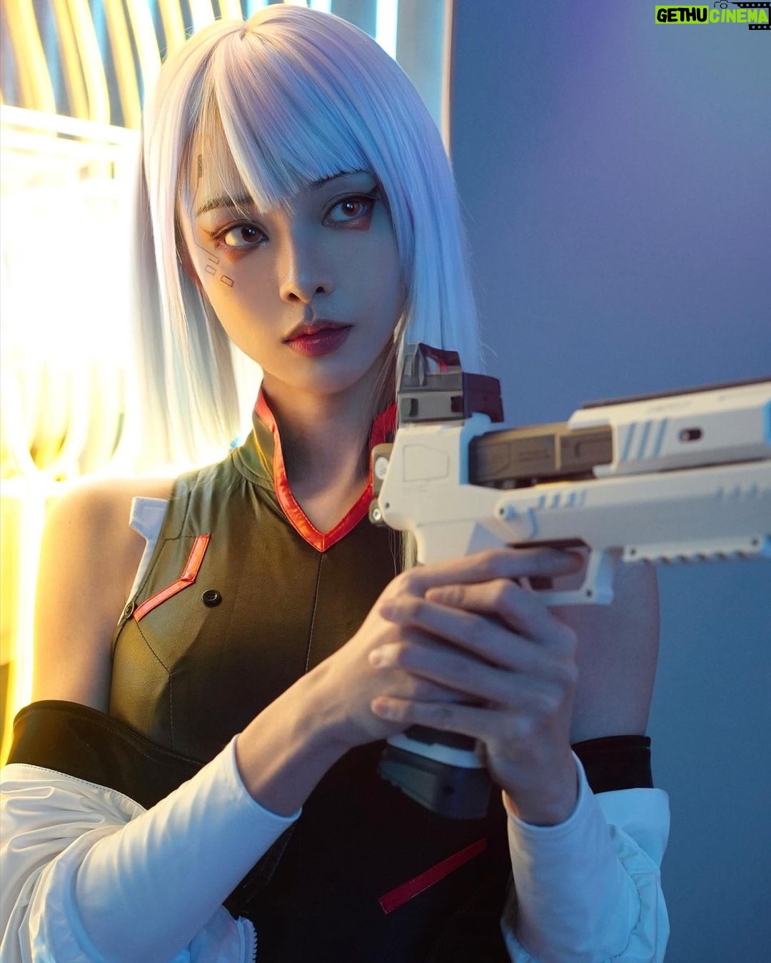 Cathryn Li Instagram - Cyberpunk 2077 Lucy 寫真,喜歡哪張?