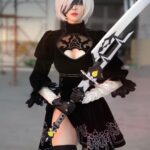 Cathryn Li Instagram - Nier Automata 2B ~ double tap❤️