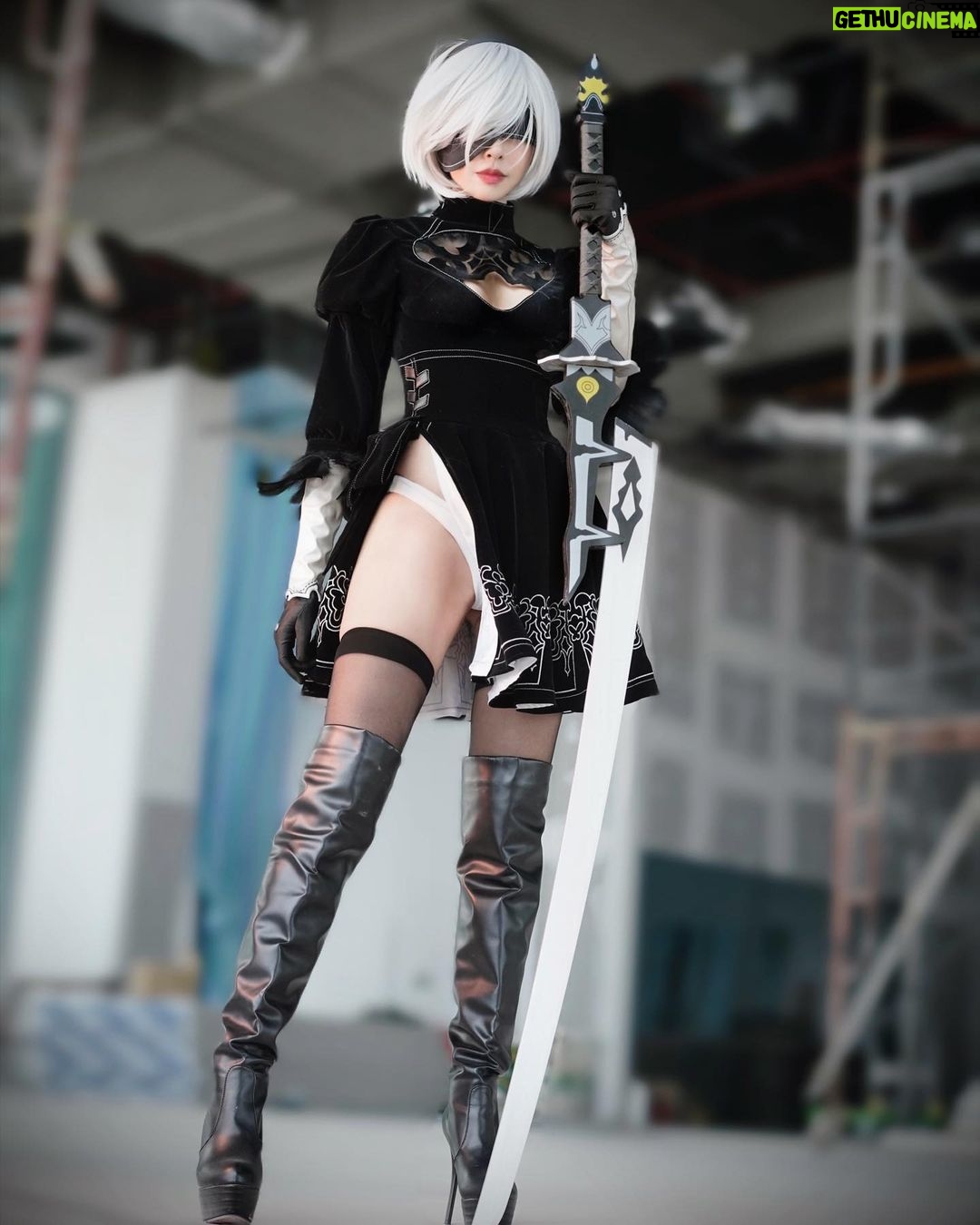 Cathryn Li Instagram - Nier Automata 2B ~ double tap❤️
