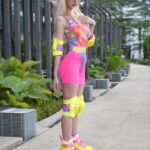 Cathryn Li Instagram – Ok ma ?
Happy Halloween 2023 ! 沒有Ken陪伴的Barbie獨自來到現實世界參加萬聖節party😹