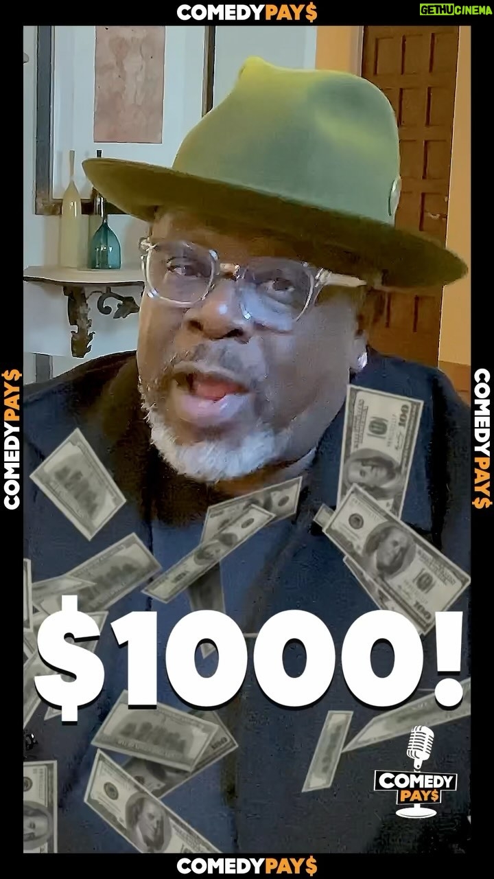 Cedric the Entertainer Instagram - SHOW ME THE FUNNY… 🤣😂🤣😂 AND I’LL SHOW YOU THE MONEY💵💰💵💰💵💰 That’s right!! COMEDY PAYS… LITERALLY!! LINK IN BIO FOR DETAILS… LET’S GOOOOO!!!!