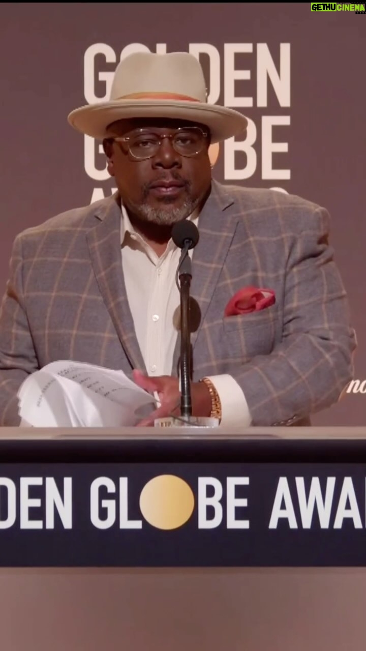 Cedric the Entertainer Instagram - GOLDEN GLOBE NOMINATIONS: @cedtheentertainer and @wilmervalderrama join @cbsmornings to announce this year’s nominees in some of the biggest #GoldenGlobes categories.