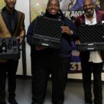 Cedric the Entertainer Instagram - Brought in the NEW YEAR etching our names in the history of @unitedcenter in Chicago. Another great run in 2023…. But, we’re coming for #MoreIn24 ✌🏾 @unitedcenter : ARTIST GIFT: Engraved champagne bottles and glasses to bring in 2024! 🥂 🏆 COMEDY RECORD: With the NYE show in Chicago, @CedTheEntertainer and @RealDLHughley set a record for most comedy shows in United Center history! Their cases listed all 8 shows to commemorate this moment. ✍️ Each comedian autographed one bottle set that will stay in the United Center vault to remember the historic night. We wrapped 2023 in a big way here in Chicago!