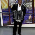 Cedric the Entertainer Instagram - Brought in the NEW YEAR etching our names in the history of @unitedcenter in Chicago. Another great run in 2023…. But, we’re coming for #MoreIn24 ✌🏾 @unitedcenter : ARTIST GIFT: Engraved champagne bottles and glasses to bring in 2024! 🥂 🏆 COMEDY RECORD: With the NYE show in Chicago, @CedTheEntertainer and @RealDLHughley set a record for most comedy shows in United Center history! Their cases listed all 8 shows to commemorate this moment. ✍️ Each comedian autographed one bottle set that will stay in the United Center vault to remember the historic night. We wrapped 2023 in a big way here in Chicago!