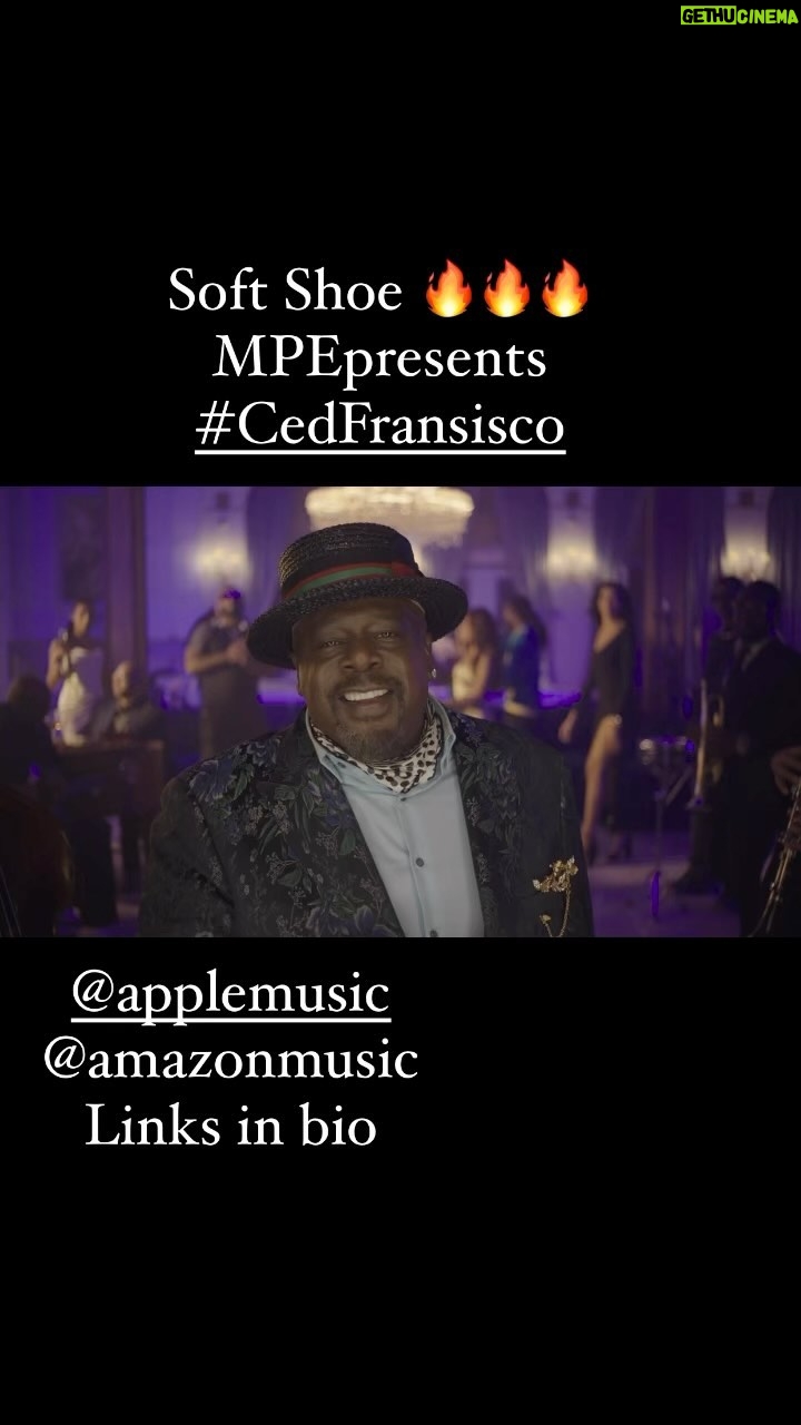 Cedric the Entertainer Instagram - Two-Step with Loved ones today y’all Little something different @mpeofficially