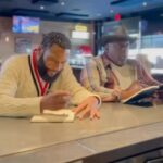Cedric the Entertainer Instagram - COOLIN’ AND SCHOOLIN’ 📝 When you taste it, you can see if we paid attention in class😜!! 🔥 @acbarbeque 🔥 @acbarbeque : Learning from the best! The master @kevinbludsobbq drops some wisdom on our boys for this week’s #mondaymotivation. Just remember - “don’t cook your turkey so dry that you gotta eat it in the rain!” 🦃 What’s your favorite #Bludsoism, fam? 👇🏾 🎥 :@rgftv