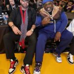 Cedric the Entertainer Instagram - Laker game was tough loss #Fox was a problem from start ti finish S/o my partna @ramtin_ray_nosrati for the invite #2 Ran into my legendary partner and #BoxingGuru @terryclaybon 🥊🥊 1,1-1,2,3,4 Nite, Nite