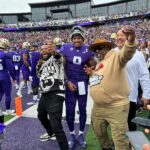 Cedric the Entertainer Instagram – @acbarbeque !!! We Outside  S/0 the#Heisman Hopefull  #Michaelpenixjr  Huskys vs Ducks  #MayorBruceHarrell got my back  @collegegameday  salute  @anthonyanderson my dert!!