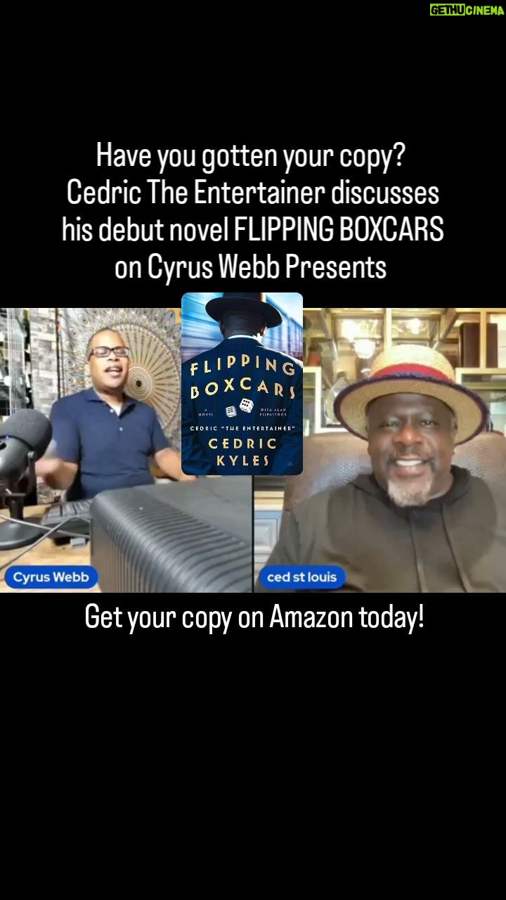 Cedric the Entertainer Instagram - See what everyone is talking about! @cedtheentertainer's debut novel #FlippingBoxcars is a #1 Amazon Bestseller. Listen as he discusses the inspiration for the book. Get your copy on Amazon today! #bookchat #amazonfinds #cedrictheentertainer