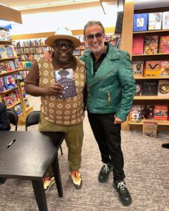 Cedric the Entertainer Instagram - Congratulations to my Friend @cedtheentertainer on the release of his book Flipping Boxcars. Always amazed by his creativity, Humbleness & Talent 🤍 Barnes & Noble At The Grove