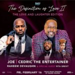 Cedric the Entertainer Instagram – DALLAS/Ft WORTH WE’RE HERE!! 🛬
LET’S KEEP THE LOVE FLOWING!!! 
✨✨TONIGHT✨✨
@therealjoethomas @raheem_devaughn @ritabrentcomedy and yours truly @cedtheentertainer at @txtcutheatre 
LOVING, LAUGHING AND VIBING ALL NIGHT✌🏾 Dallas, Texas