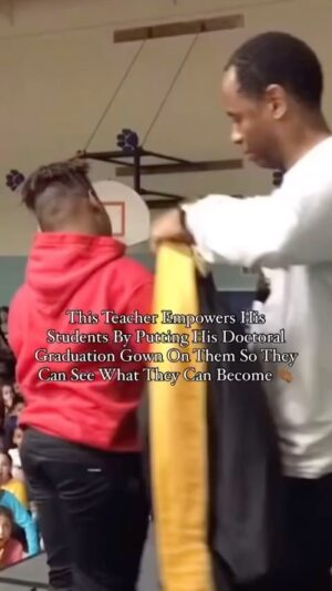 Cedric the Entertainer Instagram - Each one, REACH ONE and Inspire to ASPIRE💪🏾✨✨

Source - @hesagoodman_ :
Seeing is believing & believing is seeing! 👏🏾🎓

For over two decades, I’ve had the incredible privilege of empowering and uplifting our youth through education. And you know what? It’s been an absolute game-changer!

Putting my doctoral regalia on these bright young minds has become my signature stamp of educational attainment and empowerment. 👩‍🎓 👨‍🎓 

It’s a symbol of their potential, their dreams, and their ability to achieve greatness. And let me tell you, the impact has been nothing short of extraordinary.

Every time I witness the transformation in their eyes, the spark of belief that ignites within them, it reaffirms the power of education and the limitless possibilities it holds. It’s like witnessing a miracle unfold before my very eyes. 🌟

But here’s the thing, my friends. It’s not just about the regalia; it’s about the message it carries. It’s about showing these incredible individuals that they are capable of achieving anything they set their minds to. It’s about instilling in them the belief that they are worthy, deserving, and capable of reaching for the stars.

I’ve seen firsthand how this simple act of empowerment can change lives. It’s not just about the external validation; it’s about the internal transformation. It’s about empowering our youth to believe in themselves, to dream big, and to chase those dreams fearlessly.

So, my friends, let’s spread this message far and wide. Let’s remind ourselves and those around us that seeing truly is believing. Let’s empower our youth, uplift their spirits, and be the guiding light that helps them navigate through life’s challenges.

Together, we can create a world where every young mind feels empowered, supported, and capable of achieving greatness. Let’s continue to inspire, motivate, and uplift one another, because when we believe in ourselves and each other, there’s no limit to what we can achieve. 🌟

🎥 ~ @adolphbrown 
•
•
•
•
#hesagoodman