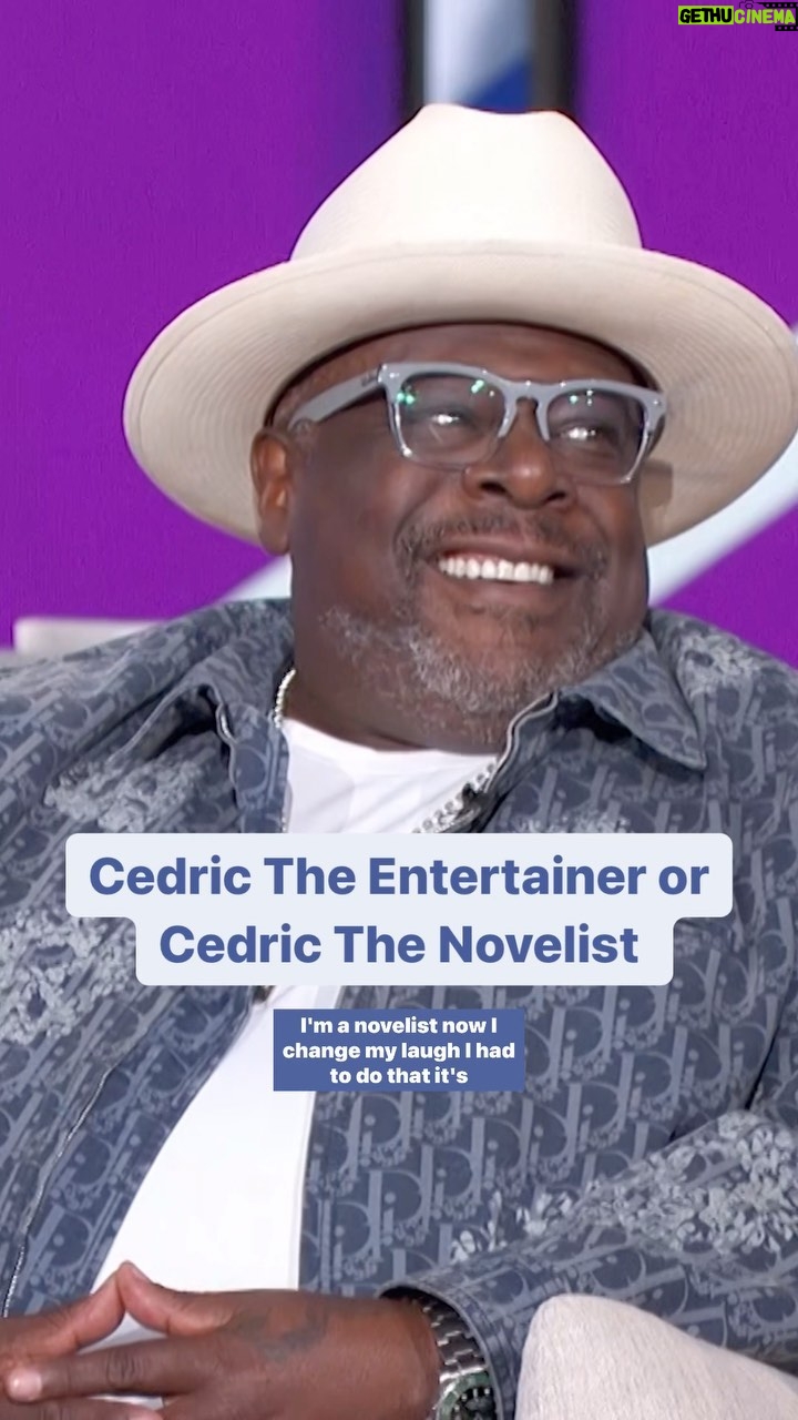 Cedric the Entertainer Instagram - It’s all about the laugh. 😂 @cedtheentertainer #cedrictheentertainer #comedy #author #novelist #funny