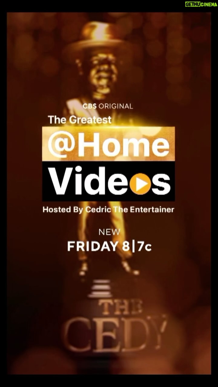 Cedric the Entertainer Instagram - ✨✨KICKING OFF AWARDS SEASON✨✨ 🗓️ NEXT FRIDAY NIGHT 8/7c CBS 🎙️ Yours Truly, Cedric the Entertainer hosts The Greatest @Home Videos: The CEDY AWARDS 🏆🏆🏆🏆 @CBSTV @JUMAENT_TV @AtHomeVids