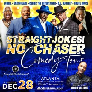 Cedric the Entertainer Instagram - KICKIN’ OFF THAT END OF YEAR RUN, STARTING IN #ATL 🥂🥂🥂 
ENDING #2023 WITH A 🔥🔥🔥 LINEUP AND NONSTOP LAUGHS!! LET’S GET IT!!