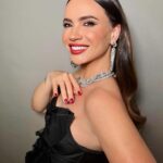 Celeste Cid Instagram - una noche en mi @carolinaherrera (explícame este vestido 🫠♥️)