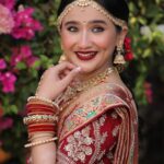 Celesti Bairagey Instagram – கண்மணி❤️
Makeup and hair by @kashishjain613 @priya4759 
Beautiful outfit @amrut_thefashionicon 
Photo credit @udfilmsandphoto 

#bride #bridal #bridalmakeup #indianbride #makeupartist #makeuplook