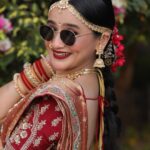 Celesti Bairagey Instagram – கண்மணி❤️
Makeup and hair by @kashishjain613 @priya4759 
Beautiful outfit @amrut_thefashionicon 
Photo credit @udfilmsandphoto 

#bride #bridal #bridalmakeup #indianbride #makeupartist #makeuplook