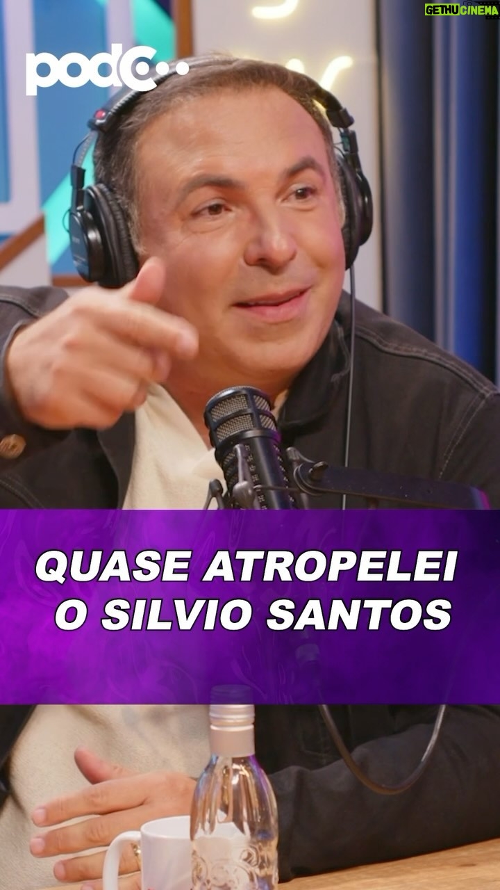 Celso Portiolli Instagram - Silvio Santos quase morreu? Assista completo no PodC no Youtube. Link na Bio.