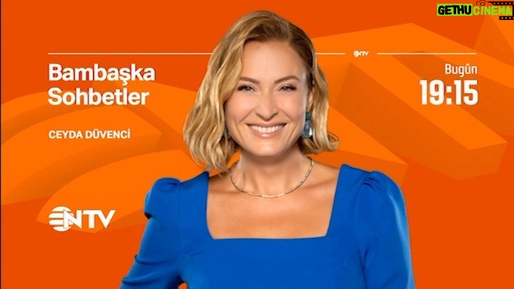 Ceyda Düvenci Instagram - Canım @metegazoz bugün @bambaskasohbetler.ntv @ntv de… başka söze gerek yok… 19:15