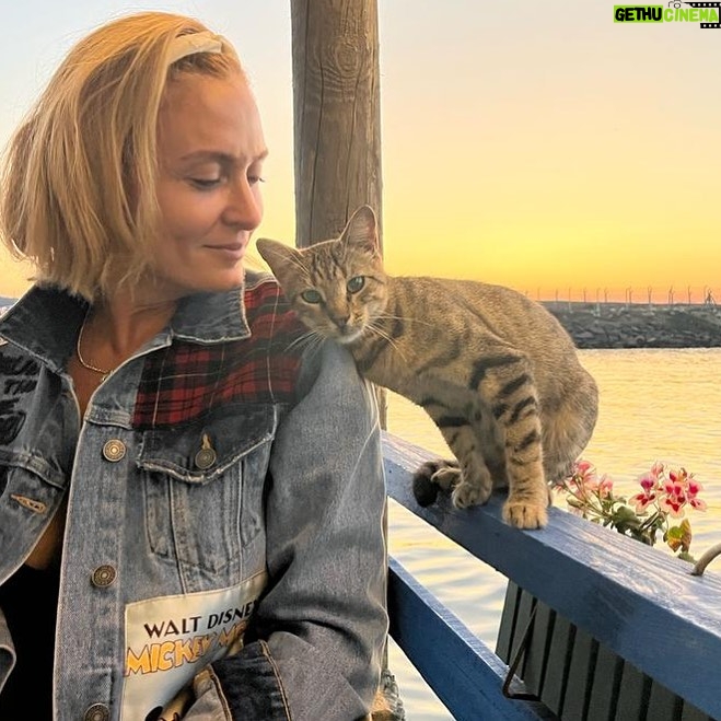 Ceyda Düvenci Instagram - Güzel anlar vardır… pist poz mu verdin sen 😹😹😹😹