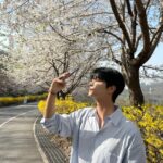 Cha Hak-yeon Instagram - 오늘의 기록_20230330 봄🌸