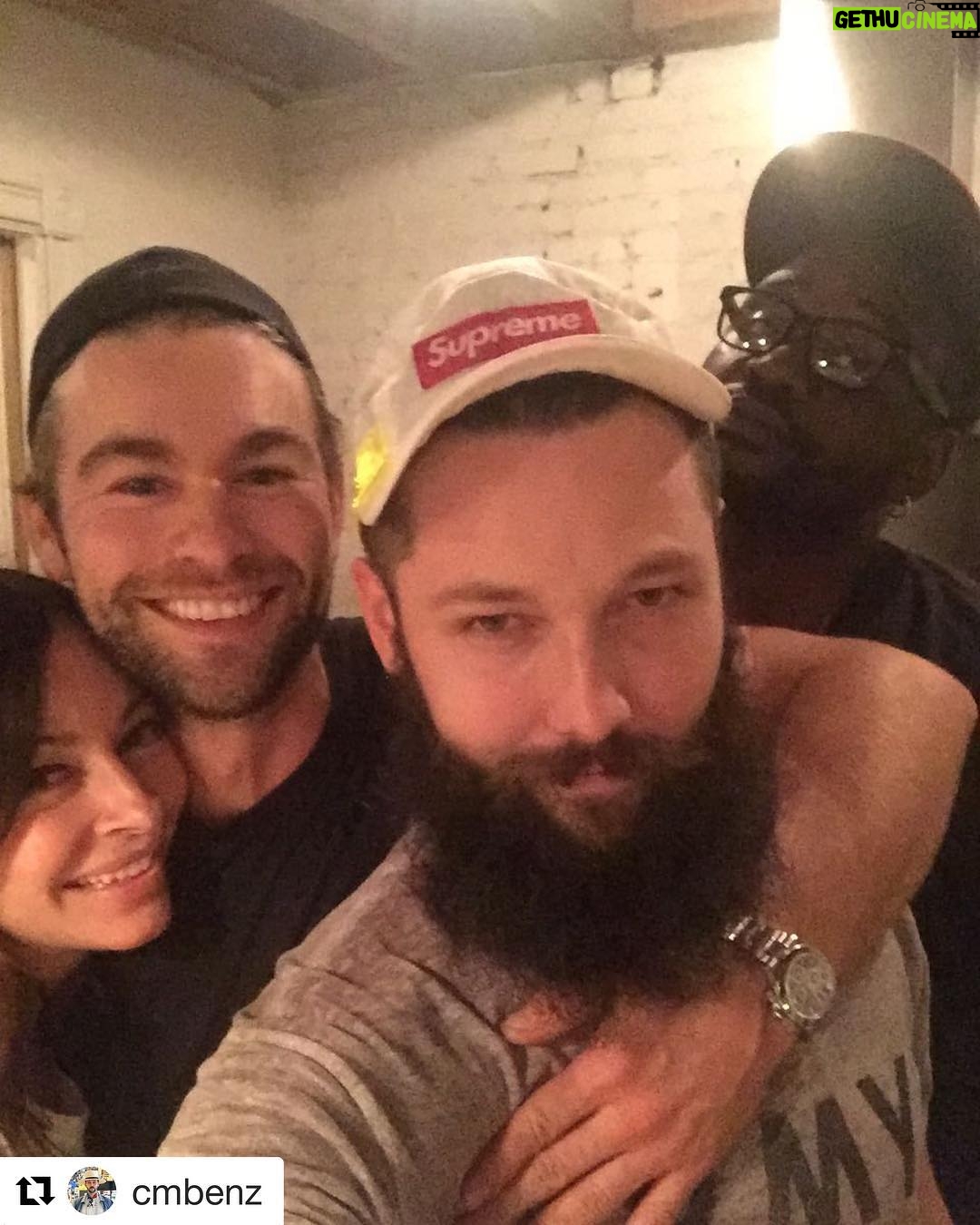 Chace Crawford Instagram - #Repost @cmbenz ・・・ #TBT Summah 2016 houseparty w/ maximum beard length xoxo @megcarlozzi @chacecrawford @briantyreehenry 👏