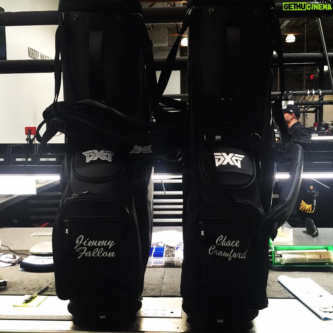 Chace Crawford Instagram - Hey @jimmyfallon Putting contest. You and me. 9th green @ 9pm. You in?? // thanks @pxg @pxg_xperience for the new sticks!