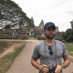Chace Crawford Instagram - I call this look "tourist workout chic" #fw2017 Angkor Wat, Siem Reap, Cambodia