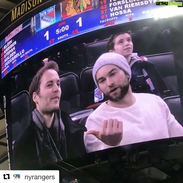 Chace Crawford Instagram - Thanks @nyrangers. Texas forever