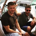 Chace Crawford Instagram - @willmalnati and I recorded a show for his new podcast #TheDropIn while yachting in Tahiti... Or maybe just on a boat in lake Austin. Listen to the ep by following link in the @atwillradio bio 🍻