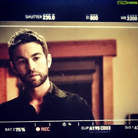Chace Crawford Instagram - Shooting scenes with the @donjohnson We'll be live tweeting this weekend from 7-9p during the series premiere of @bloodandoilabc this Sunday.