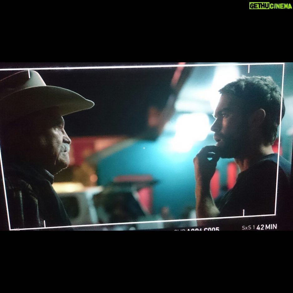 Chace Crawford Instagram - Fellow Texan Barry Corbin is back for round 2. #BloodAndOil