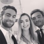 Chace Crawford Instagram - ABC upfronts. Last one for now @rebeccarittenhouse @edwestwick