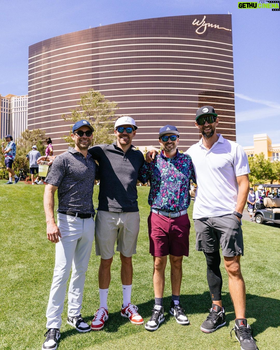 Chace Crawford Instagram - Absolute heater of a weekend. Thanks @justintimberlake & @8amgolf for having me back, felt like Christmas all over again. And my man @jfujigolf ! And pards @m_phelps00 .. blast Wynn Resort & Casino Las Vegas