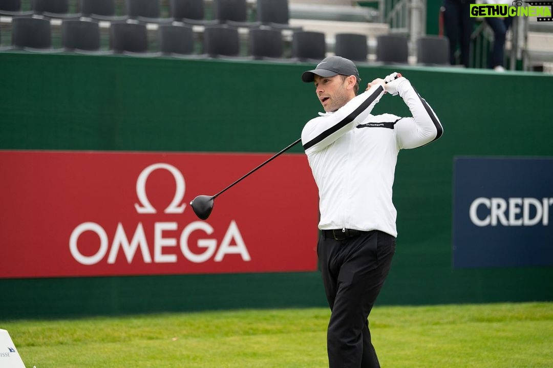 Chace Crawford Instagram - I don’t normally eat plates of melted cheese but when I do it’s in Switzerland 🇨🇭. Absolute beauty of a time , thanks @omega for having me out for the tournament…