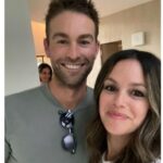 Chace Crawford Instagram - Loved catching up with @rachelbilson and telling her and @obliviaallen about my OC viewing party days.. which was a party of 1. Me with popcorn. @broad_ideas_pod