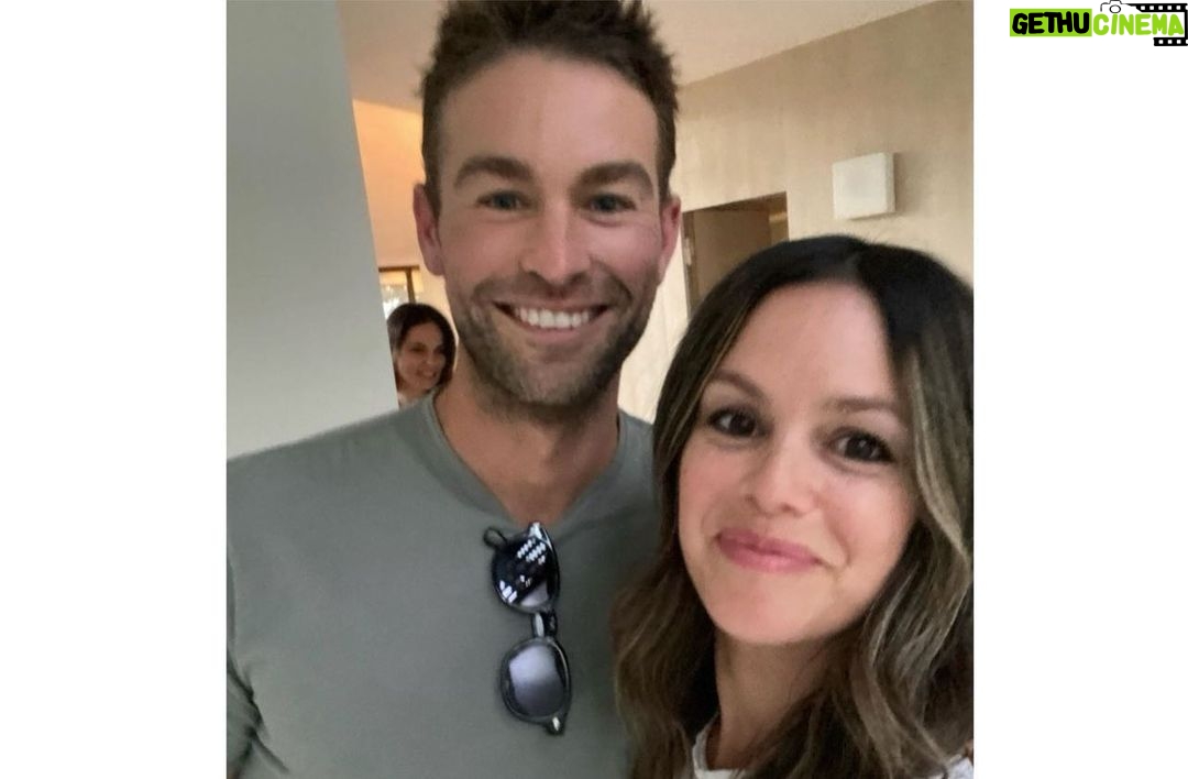 Chace Crawford Instagram - Loved catching up with @rachelbilson and telling her and @obliviaallen about my OC viewing party days.. which was a party of 1. Me with popcorn. @broad_ideas_pod