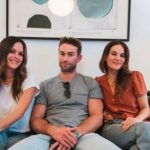 Chace Crawford Instagram - Loved catching up with @rachelbilson and telling her and @obliviaallen about my OC viewing party days.. which was a party of 1. Me with popcorn. @broad_ideas_pod
