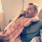 Chad Michael Murray Instagram - The snuggles are real ☺️ No better duty than #daddyduty❤️ Love our family- @rooeemer 😘