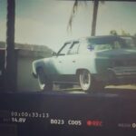 Chad Michael Murray Instagram - Sliding into Friday like... Always wanted to do that. #KillingField @jamescullenb #moviemaking #stunt #belair #backtothefuture