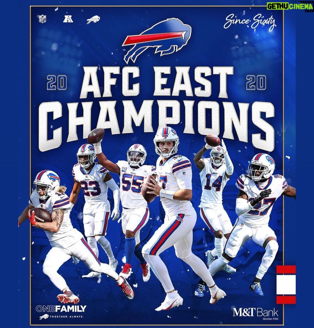 Chad Michael Murray Instagram - 13-3 in the regular season and now on to the dance! Letās Go!!!! @buffalobills #billsmafiaš