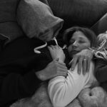 Chad Michael Murray Instagram – So at peace in the arms of my love:) I never sleep better than when we melt into each other. Happy Anniversary Wifo! And yes if you noticed the blonde hair on Sarah’s shoulder it’s coz we have cuddle pile ons in our house. That’s Our daughter snoozin on Sarah and sometimes our boy is on my other shoulder. #Blessed #happyanniversary❤️ @rooeemer #TheGoodStuff