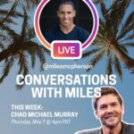 Chad Michael Murray Instagram - Y’all make sure to check in with us this Thursday on IG LIVE -Things are gonna get deep. @milesmcpherson inspires me DAILY & this should be gooooood.