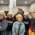 Chad Michael Murray Instagram - Last minute Cal-O-Ween costume? ✔️ Grab a blonde wig, flannel shirt, some boots and give your most ridiculous smolder- 💥 Costume complete! Now you’re Cal Jones from #sullivanscrossing
