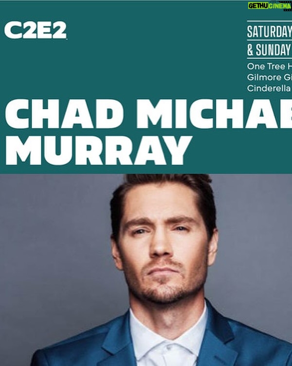 Chad Michael Murray Instagram - See y’all in Chicago!!! Stoked to hang. Wear those #3 & #23 uni’s in droves! #othnation @c2e2
