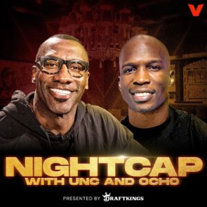 Chad Ochocinco Instagram - @shannonsharpe84 🤝 @ochocinco 

First episode drops Sunday night @thevolumesports