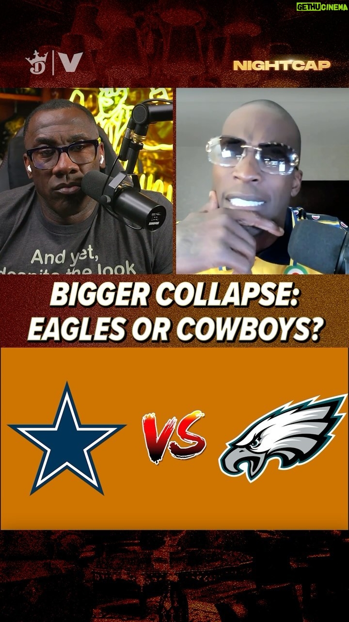 Chad Ochocinco Instagram - we ain’t surprised by the Cowboys or Eagles losses 🤷♂️