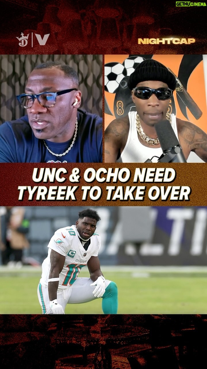 Chad Ochocinco Instagram - Tyreek gotta put the team on his back today 🗣️
