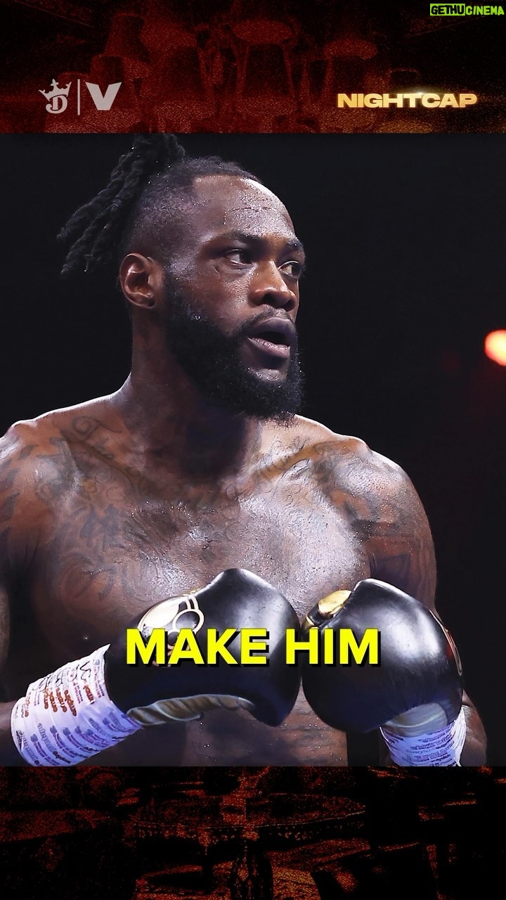Chad Ochocinco Instagram - what really broke Deontay Wilder...